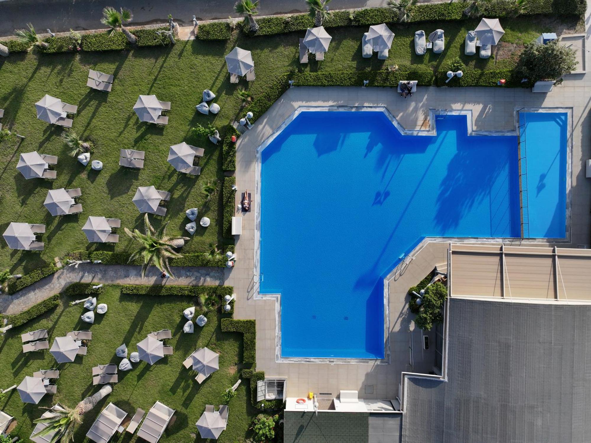 Marinos Beach Hotel بلاتانيز المظهر الخارجي الصورة